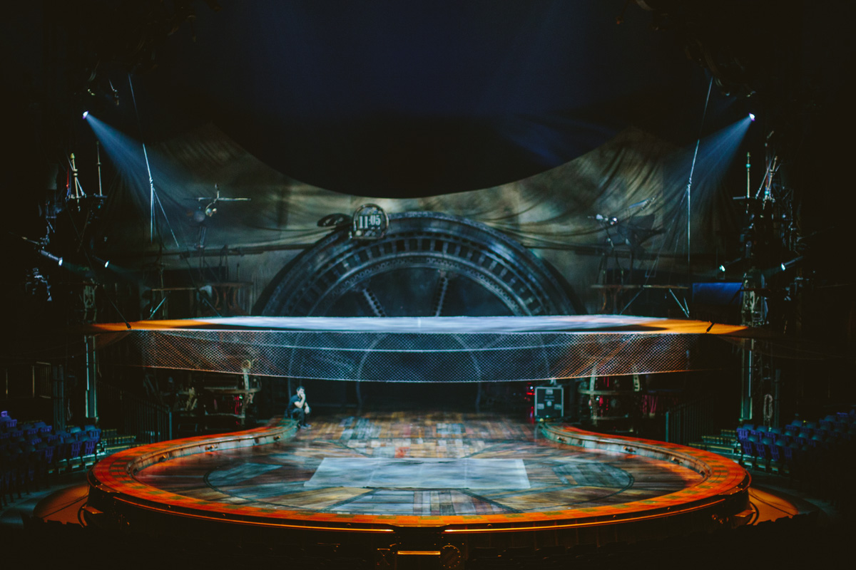 Behind The Scenes At Cirque Du Soleil's New Dallas Show. Central Track