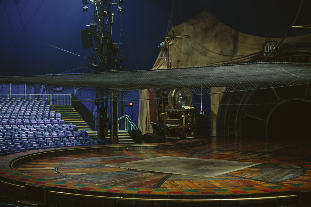 Behind The Scenes At Cirque Du Soleil's New Dallas Show. Central Track