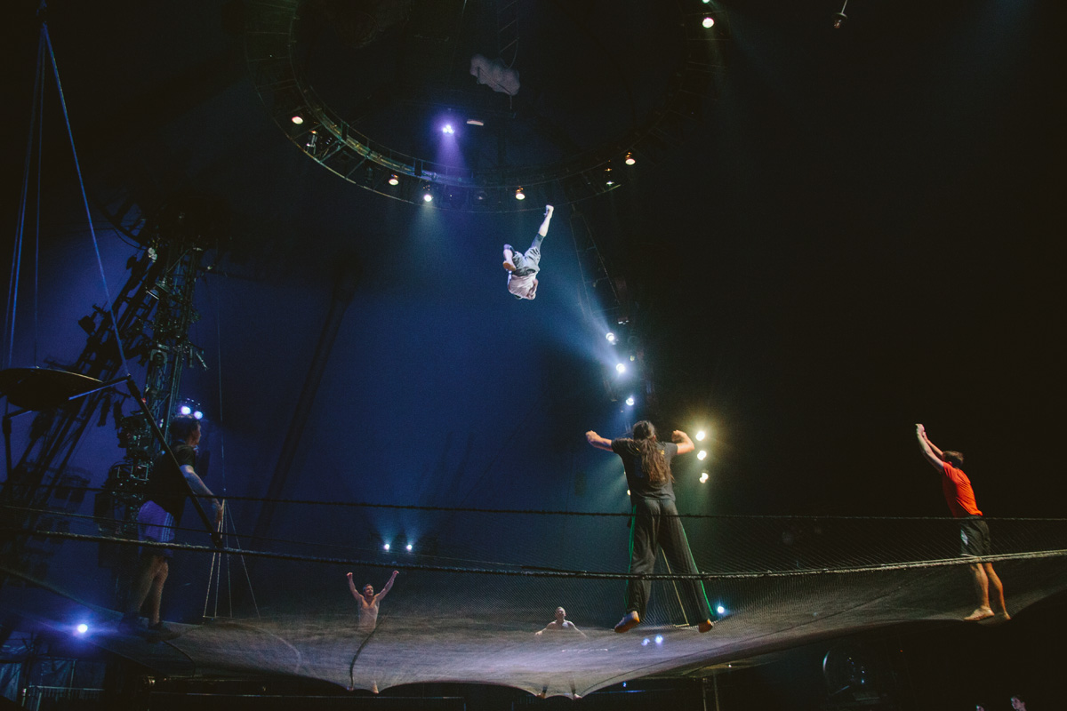 Behind The Scenes At Cirque Du Soleil's New Dallas Show. Central Track