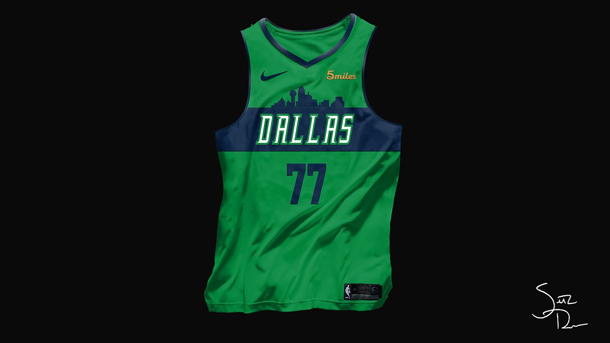 These Are The Unis The Dallas Mavericks Should Be Wearing. | Central Track