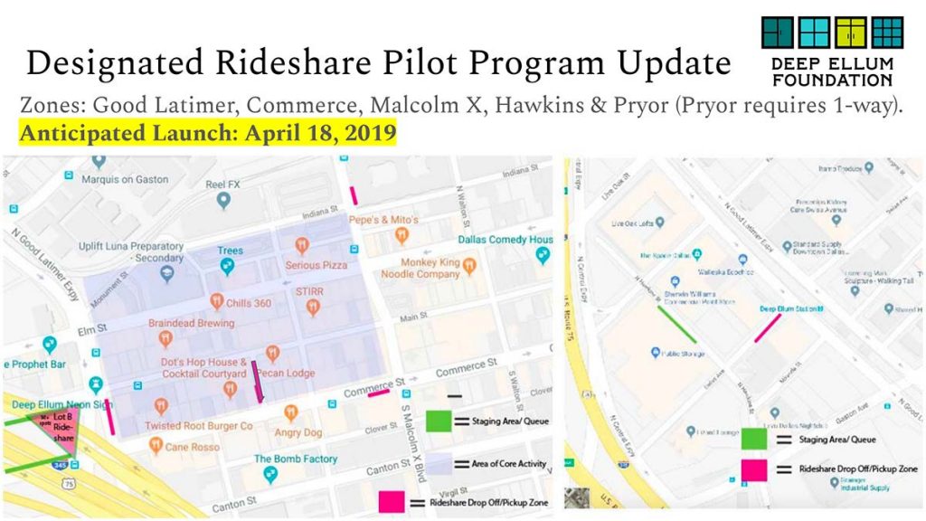 Deep Ellum To Implement Specific Drop-Off/Pick-Up Zones For Uber & Lyft ...